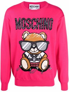 Moschino джемпер с узором