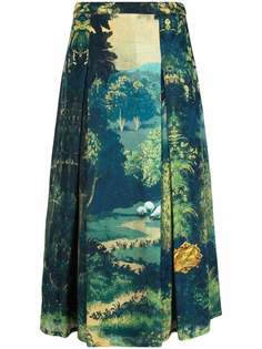 Boutique Moschino юбка Chic Heritage со складками