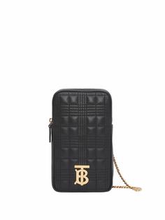 Burberry стеганая мини-сумка Lola