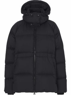 Burberry пуховик с капюшоном