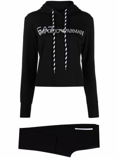 Ea7 Emporio Armani спортивный костюм с логотипом