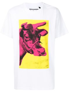 Maharishi футболка Warhol Lunar Ox из органического хлопка