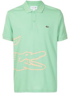 Lacoste рубашка поло с короткими рукавами и логотипом