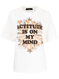 TWINSET футболка с укороченными рукавами