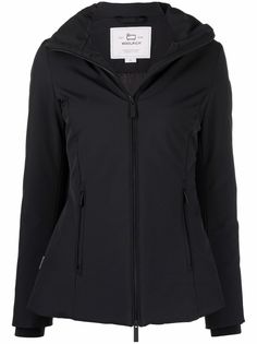 Woolrich пальто на молнии с воротником-воронкой