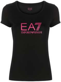 Ea7 Emporio Armani футболка с логотипом