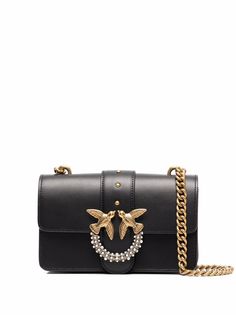 Pinko сумка через плечо Love Birds с искусственным жемчугом