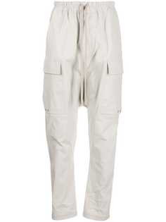 Rick Owens спортивные брюки с низким шаговым швом