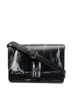 Moschino сумка на плечо с принтом