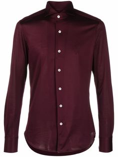 Canali рубашка с длинными рукавами