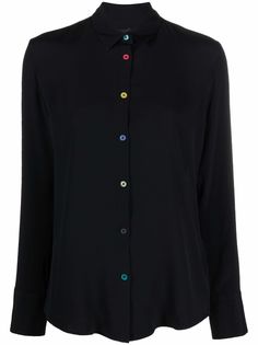 PS Paul Smith рубашка с разноцветными пуговицами