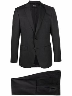Boss Hugo Boss костюм-двойка с однобортным пиджаком