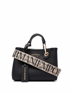 Emporio Armani сумка-тоут с логотипом