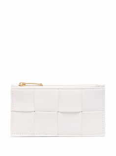 Bottega Veneta кошелек для монет с плетением Maxi Intrecciato