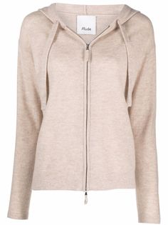 Allude кардиган на молнии с капюшоном