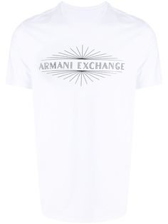Armani Exchange футболка с логотипом