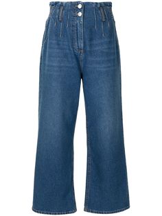 MSGM широкие джинсы с завышенной талией