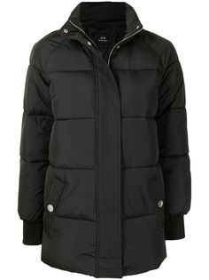 Armani Exchange пуховик на молнии
