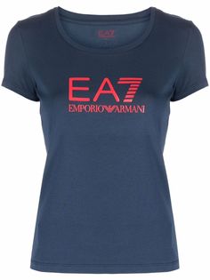 Ea7 Emporio Armani футболка с логотипом