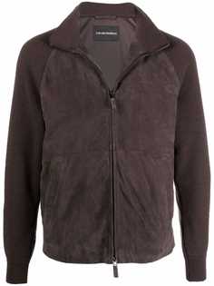 Emporio Armani бомбер со вставками