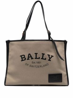 Bally сумка-тоут с логотипом