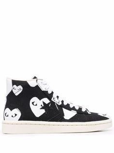 Comme Des Garçons Play x Converse высокие кеды All Star из коллаборации с Converse
