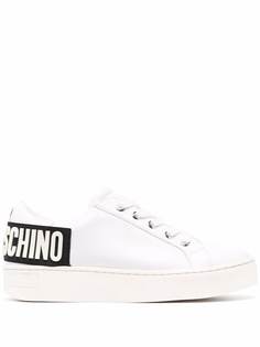 Love Moschino кроссовки с нашивкой-логотипом
