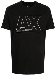 Armani Exchange футболка с логотипом
