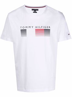 Tommy Hilfiger футболка из органического хлопка с логотипом