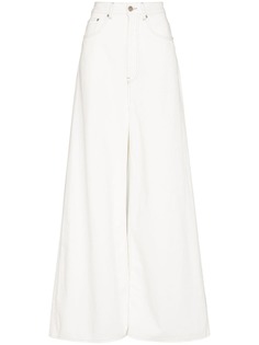 MM6 Maison Margiela широкие джинсы с завышенной талией