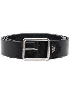 Emporio Armani ремень с пряжкой-логотипом