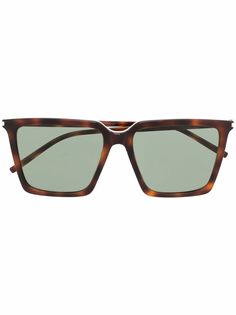 Saint Laurent Eyewear солнцезащитные очки в квадратной оправе