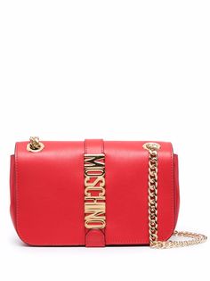 Moschino сумка на плечо с логотипом
