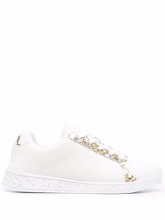 Versace Jeans Couture кеды с узором Greca Barocco