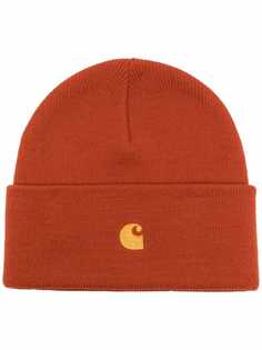 Carhartt WIP шапка бини Chase с вышитым логотипом