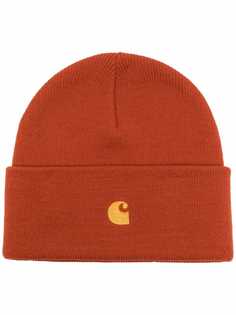 Carhartt WIP шапка бини Chase с вышитым логотипом