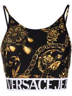 Versace Jeans Couture топ с принтом Barocco