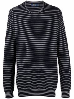 Polo Ralph Lauren полосатый джемпер с круглым вырезом