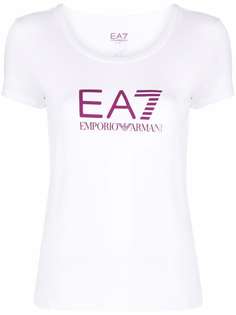 Ea7 Emporio Armani футболка с логотипом