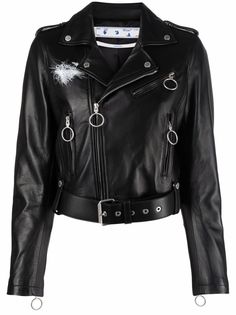 Off-White Arrows-motif biker jacket