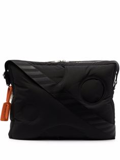 Off-White Meteor quilted messenger bag