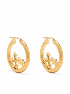 Off-White Arrows-motif hoop earrings