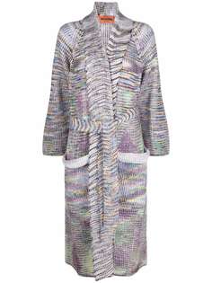 Missoni удлиненный кардиган в полоску