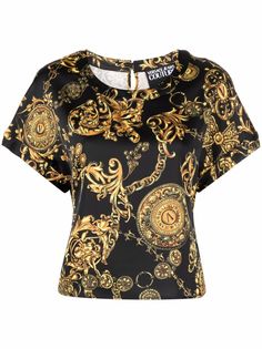 Versace Jeans Couture футболка с принтом