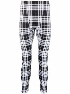 Comme Des Garçons Homme Plus брюки кроя слим в клетку