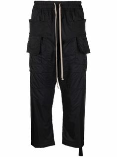 Rick Owens DRKSHDW брюки Creatch с кулиской