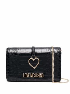 Love Moschino сумка через плечо из искусственной кожи с тиснением