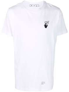 Off-White футболка с логотипом
