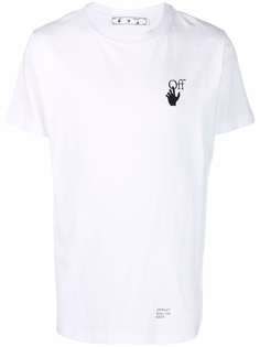 Off-White футболка с логотипом