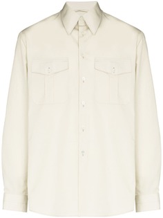 Lemaire LEMAIRE MILITARY FLAP PKT LS SHT NEUT